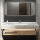 EZANDA Brass Single Handle Bathroom Faucet with Metal Pop-up Sink Drain & Faucet Supply Lines, Gunmetal Grey(1427911)