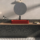 EZANDA Single Handle Vessel Sink Faucet Tall Bathroom Bowl Basin Mixer Tap One Hole With Water Supply Line, Matte Black