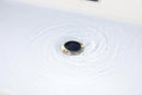 PARLOS Pop up Sink Drain Stopper Anti-Clogging with Overflow for Bathroom Sink Vessel, Brushed Gold with Matte Black, 2104710