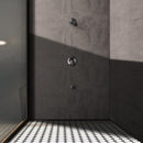 NEWATER Brushed Nickel Tub and Shower Trim Kit Single-Handle Faucet Set Pressure balancing shower system (401101-2)