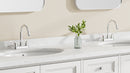 PARLOS Bathroom Sink Faucet with Pull Out Sprayer, 2 Handle Bathroom Pull Down Faucet with 360 Swivel Spout, Centerset 4 Inch Vanity Sink Faucet, Chrome, 1.2 GPM, 1438901P