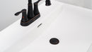 PARLOS Bathroom Sink Drain with Overflow, Metal Pop Up Drain for Vessel Sink, Oil Rubbed Bronze, 2108503