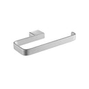 PARLOS Brass Hand Towel Holder, Wall Mounted Towel Ring, Hand Towel Bar for Bathroom & Kitchen, Burshed Nickel, Doris (2102302)