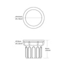 PARLOS Replacement Mounting Nut for Pop Up Sink Drain Stopper，84001001