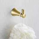 PARLOS Towel Hook, Wall Mounted Coat Hook, Brushed Gold Robe Hook for Bathroom, 2101608