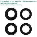 PARLOS Faucet Handle & Spout Base Cover with Gasket Replacement for Widespread Faucet