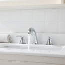 PARLOS Two Handles Widespread Bathroom Sink Faucet Polished Chrome 1435001PD
