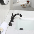 PARLOS Widespread 2-Handles Bathroom Sink Faucet Oil Rubbed Bronze, 1.2GPM (1435003PD)