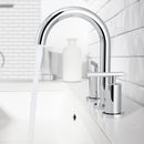 PARLOS 2-Handle Widespread 8 inch Bathroom Sink Faucet 3 Hole Vanity Faucet with cUPC Faucet Supply Lines, Chrome, 1.2GPM, 1437401PD