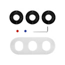 PARLOS Faucet Mounting Hardware Repair Tool Kit  (Locknuts, Plastic Escutcheon, Indicator Button, Hex Key Pack), 2103401