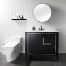 PARLOS 2-Handle Bathroom Sink Faucet with Drain Assembly and Supply Hoses Matte Black, 1.2 GPM (1359804P)